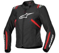 Veste Moto Alpinestars Imperméable Stella TPS V2 - Noir/Blanc/Rouge Fluo 3210