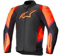 Veste Moto Alpinestars Imperméable TP 1 V2 - Noir/Rouge Fluo 32002241030