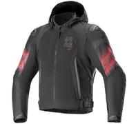 Veste Moto Alpinestars Imperméable Zaca Air Venom - Noir/Rouge Brillant 33032