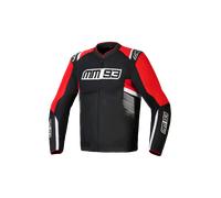 Alpinestars MM93 T-SPS Air V2 Blouson textile de moto, noir-rouge, taille XL pour homme