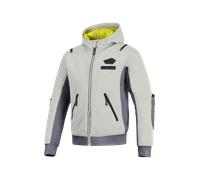 Alpinestars Moblast WP Veste textile de moto imperméable, gris, Taille XL