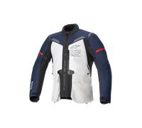 Alpinestars ST-7 2L Gore-Tex Veste textile de moto imperméable, gris-bleu, taille M pour homme