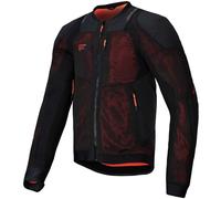 Veste Moto Alpinestars Troop-Air Pro - Noir/Rouge Fluo 33011251030