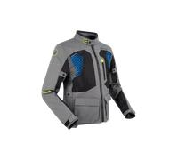 Bering Bakundu, veste textile imperméable 4XL Gris/Noir/Bleu Gris/Noir/Bleu