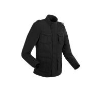 Bering Norris Evo veste textile de moto imperméable, noir, taille L pour homme