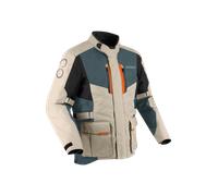 Veste Moto Bering Siberia Beige/Gris/OrangeL Beige,Gris,Orange