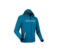 Veste Moto Bering Warwick Bleu/Blan leu,Blanc