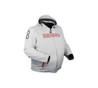 Veste Moto Bering Warwick KS Gris clair/Rouge4XL Gris clair,Rouge