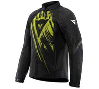 Veste moto Dainese Herosphere Tex - noir/jaune flo asphalte (09J)