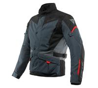 Veste Moto Dainese Touring TEMPEST 3 D-DRY ÉBONY/NOIR/ROUGE-LAVE
