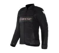 Veste moto d'été Dainese Herosphere Air Tex, noir, blanc et rose