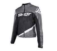 Shot Softshell Lite Veste Motocross, noir-gris, taille S pour homme