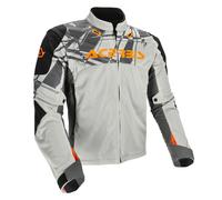 Veste Moto Estivale ACERBIS RALLY RACE MESH Orange/Gris