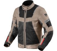 Veste Moto Estivale Déhoussable REV'IT Tornado 4 Sand Black H2O, Taille XL