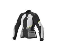 Alpinestars Stella Andes Air Drystar® imperméable dames moto textile veste, noir-gris, taille S pour femmes
