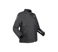 Veste Moto Femme Bering Pamela Queen Size Noir/LilasXL Noir,Lilas