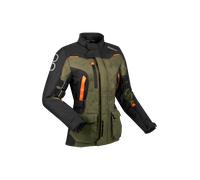 Veste Moto Femme Bering Zephyr Noir/Kaki/Orange3XL Noir,Kaki,Orange