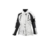 GMS-Moto Taylor, veste textile imperméable pour femmes L Beige/Noir Beige/Noir