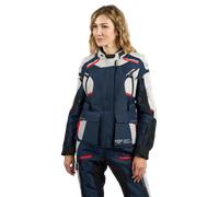 Veste Moto Femme Ixon Midgard Lady Greige/Bleu Marine/NoirS Greige,Bleu Marine,Noir