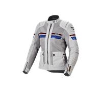 Veste Moto Femme Macna Fluent Blanc/GrisS Blanc,Gris
