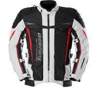 Furygan Montroc 3in1+, veste en textile XL Noir/Gris Clair/Rouge Noir/Gris Clair/Rouge