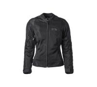 GMS-Moto FiftySix.7, veste en maille pour femmes M Noir Noir
