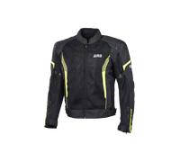 GMS-Moto Samu, veste en textile L Noir/Jaune Noir/Jaune
