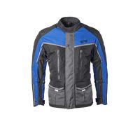 GMS-Moto Twister Neo, veste textile imperméable M Noir/Gris/Bleu Noir/Gris/Bleu