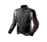 Veste Moto Homme REBELHORN HARDY 3.0 Anthracite/Grise/Jaune