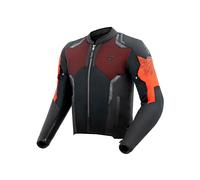 Veste Moto Homme REBELHORN JAX Noire/Rouge
