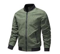 Veste Moto Homme Vestes Mi Saison des années 70 Blousons de travail d'extérieur Manteaus en softshell coton grande taille zippée chic Style universitaire baseball respirante imperméable