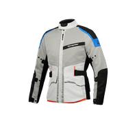 Veste Moto Ixon M-Njord Gris Clair/Bleu/Rouge NéonL Gris Clair,Bleu,Rouge Néon