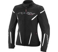 Ixon Striker 2 Air WP imperméable dames moto textile veste, noir-blanc, taille M pour femmes