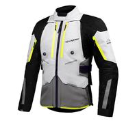 Veste moto Ixon Vidar - gris/noir/jaune vif - S S