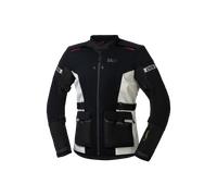 IXS Horizon-GTX Veste textile de moto, noir-blanc, taille L pour homme