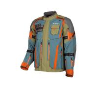 Klim Badlands Pro A3, veste textile Gore-Tex XL Olive/Pétrole/Orange/Gris Olive/Pétrole/Orange/Gris