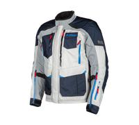 Klim Carlsbad Gore-Tex Blouson textile de moto, gris-bleu, taille 2XL pour homme