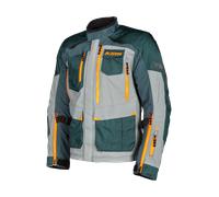 Klim Carlsbad Gore-Tex Blouson textile de moto, gris-vert, taille XL pour homme