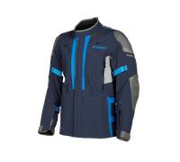 Klim Latitude 2023 Veste textile de moto, bleu, taille M pour homme