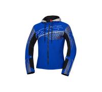 IXS Rapid-STX 1.0, veste textile imperméable M Bleu/Noir/Gris Clair Bleu/Noir/Gris Clair
