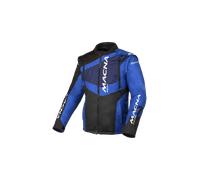 Macna Crest, veste en textile L Noir/Bleu Noir/Bleu