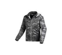 Veste Moto Macna District Print Impression griseXL Impression grise