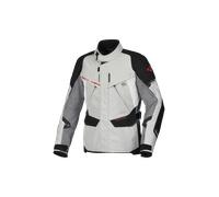 Macna Mundial, veste textile imperméable 3XL Gris Clair/Gris/Noir/Rouge Gris Clair/Gris/Noir/Rouge