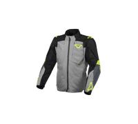 Veste Moto Macna Notch Gris/Noir/Jaune FluoL Gris,Noir,Jaune Fluo