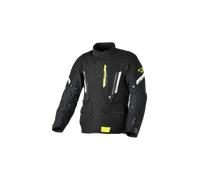 Macna Ultimax 2.0 Veste textile de moto imperméable, noir-jaune-anthracite, taille S pour homme