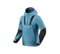 REV'IT! Veste moto Smock Blackwater 3 H2O imperméable coupe-vent Noir-Bleu 3XL Homme