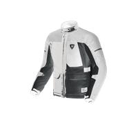 REV'IT! Veste textile moto Convergent H2O imperméable Gris Clair/Noir XXL