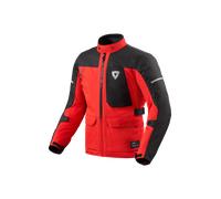 Revit Convergent H2O, veste textile imperméable 3XL Rouge/Noir Rouge/Noir