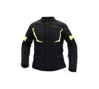 Richa Cyclone 2 Gore-Tex veste textile de moto imperméable, noir-jaune, taille M pour homme