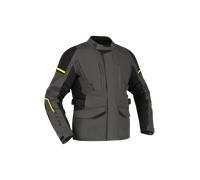 Richa Infinity 3 veste textile de moto imperméable, noir-gris-jaune, taille 3XL pour homme
